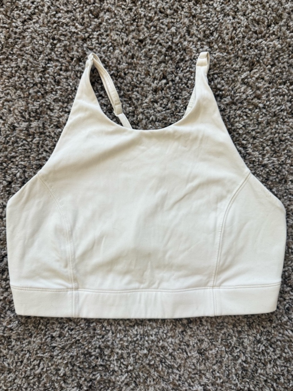 Vitality Reach Sports Bra Size Large in Jasmine (white)